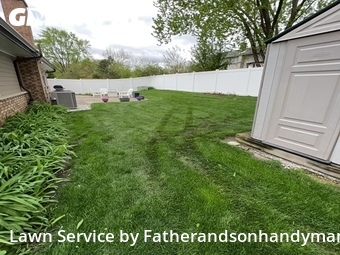 Lawn Mowing Servicein Arlington Heights,60004,Lawn Mowing Service by Fatherandsonhandyman, work completed in Jun , 2026
