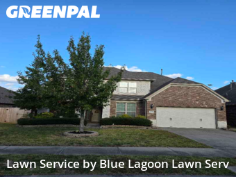 Lawn Cuttingin Katy,77494,Lawn Care Service by Blue Lagoon Lawn Serv, work completed in Dec , 2025