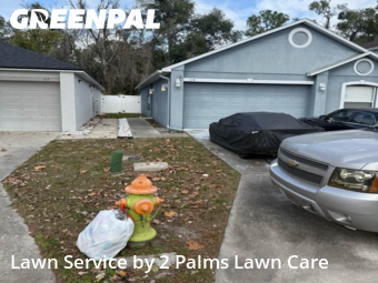 Yard Mowingin Sanford,32773,Lawn Maintenance by 2 Palms Lawn Care, work completed in Jan , 2026