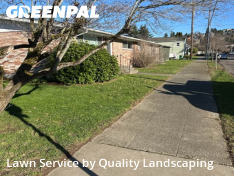 Lawn mowed in Renton, 98057