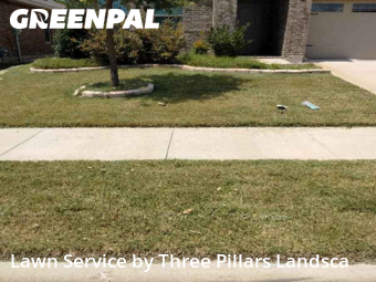 Yard Upkeep in Glenn Heights, 75154, Yard Care by Three Pillars Landsca, work completed in Aug , 2025