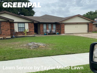 Lawn Mowingin Keller,76248,Lawn Mow by Taylor Made Lawn , work completed in Nov , 2025