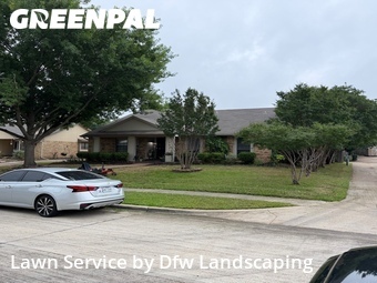 Grass Cutin Flower Mound,75028,Lawn Maintenance by Dfw Landscaping , work completed in Jun , 2026