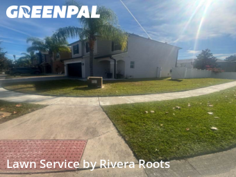 Lawn Mowingin Kissimmee,34743,Yard Cutting by Rivera Roots, work completed in Dec , 2025