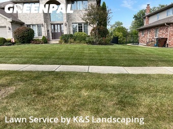 Yard Mowing in Mokena, 60448, Lawn Mowing by K&S Landscaping, work completed in Dec , 2025