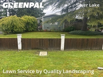 Lawn mowed in Everett, 98208