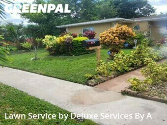 Landscaping Maintenance in Lauderdale Lakes, 33311, Lawn Services by Deluxe Services By A, work completed in Oct , 2025