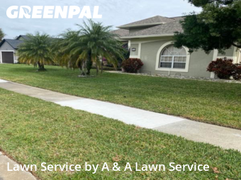 Yard Cuttingin Oviedo,32765,Lawn Care Service by A & A Lawn Service, work completed in Feb , 2026