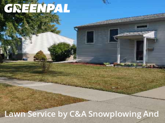 Lawn Cutting in Streamwood, 60107, Grass Care by C&A Snowplowing And , work completed in Nov , 2025