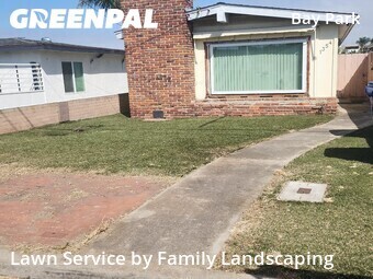 Lawn mowing work completed in San Diego, CA