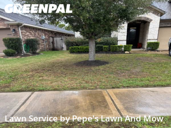 Lawn mowed in Richmond, 77406