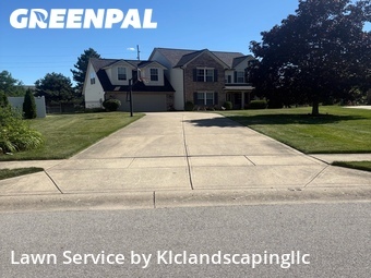 Lawn mowed in Westfield, 46074