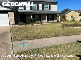 Lawn Mowing Servicein Pearland,77581,Lawn Care Service by Prizel Lawn Services, work completed in Dec , 2025