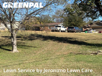 Lawn Mowing Servicein Haltom City,76117,Lawn Maintenance by Jeronimo Lawn Care , work completed in Dec , 2025