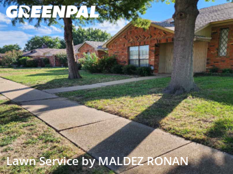 Lawn Work in Coppell, 75019, Garden Trimming by MALDEZ RONAN, work completed in Nov , 2025