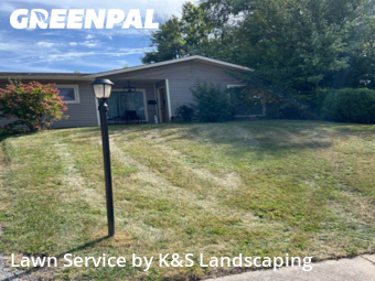 Lawn Mowing Servicein Orland Park,60462,Yard Cutting by K&S Landscaping, work completed in Nov , 2025