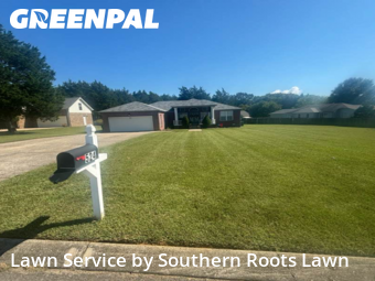 Front Yard Mowing in Mount Juliet, 37122, Lawn Work by Southern Roots Lawn, work completed in Nov , 2025