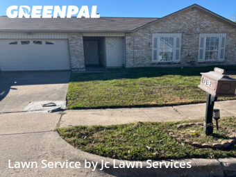 Grass Cutin North Richland Hills,76182,Lawn Cutting by Jc Lawn Services , work completed in Dec , 2025