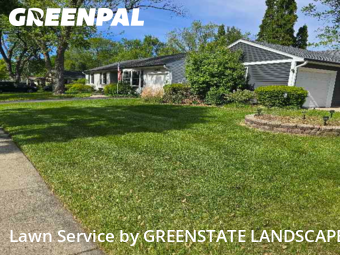 Lawn Mowing Servicein Arlington Heights,60004,Grass Cut by GREENSTATE LANDSCAPE, work completed in Dec , 2025