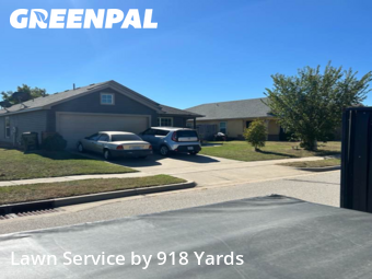 Lawn Mowing in Owasso, 74055, Yard Maintenance by 918 Yards, work completed in Nov , 2025
