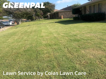 Grass Cutin Lewisville,75077,Grass Cutting by Colas Lawn Care, work completed in Nov , 2025
