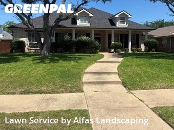 Lawn Mowing Servicein The Colony,75056,Grass Cutting by Alfas Landscaping, work completed in Jun , 2026