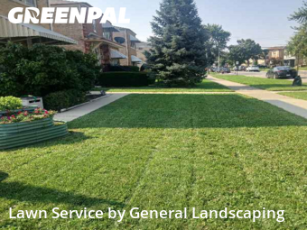 Weed Trimming in Elmwood Park, 60707, Property Maintenance by General Landscaping , work completed in Nov , 2025