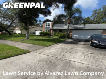 Lawn Servicein Pine Hills,32818,Lawn Cut by Alvarez Lawn Company, work completed in Dec , 2025