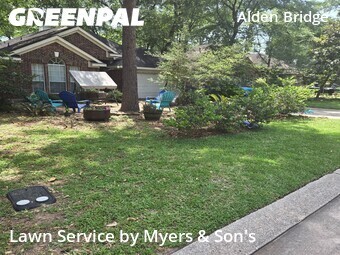 Lawn Cutin The Woodlands,77382,Grass Cut by Myers & Son's, work completed in Jun , 2026