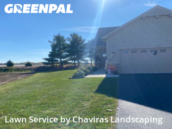 Lawn Maintenance in Oswego, 60543, Weekly Mowing by Chaviras Landscaping, work completed in Nov , 2025