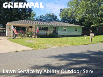 Grass Cuttingin Gastonia,28054,Lawn Maintenance by Ability Outdoor Serv, work completed in Dec , 2025