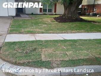 Yard Cuttingin Grand Prairie,75052,Lawn Care Service by Three Pillars Landsca, work completed in Jun , 2026