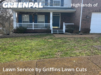 Lawn mowed in Nashville, 37211