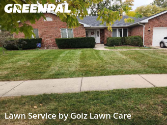 Weekly Mowing in Oswego, 60543, Yard Maintenance by Goiz Lawn Care, work completed in Nov , 2025