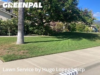 Work completed by grass-trimming-service-in in Lake Elsinore, CA