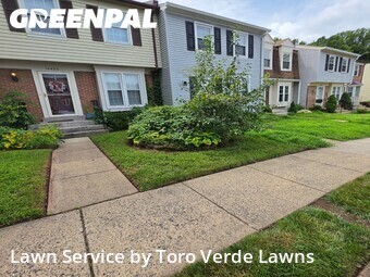 Lawn mowed in Centreville, 20120