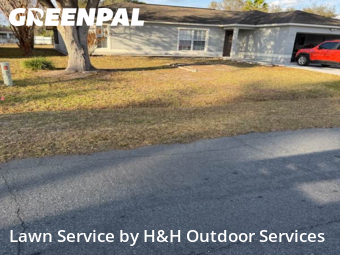 Lawn mowed in Kissimmee, 34758