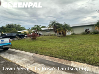 Lawn Mowing in Palm City, 34990, Grass Services by Rosa's Landscaping , work completed in Nov , 2025