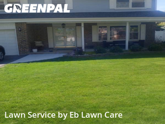 Grass Cutin Palatine,60074,Lawn Cutting by Eb Lawn Care , work completed in Dec , 2025