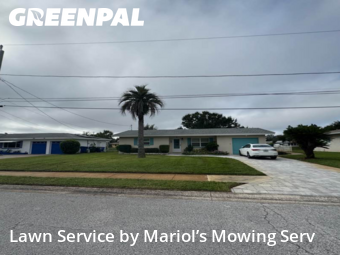 Lawn Mowingin Largo,33770,Yard Cutting by Mariol’s Mowing Serv, work completed in Dec , 2025