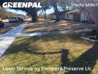 Lawn mowed in Carrollton, 75006