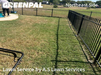 Lawn Cutin Schertz,78108,Lawn Mowing by A.S Lawn Services, work completed in Nov , 2025