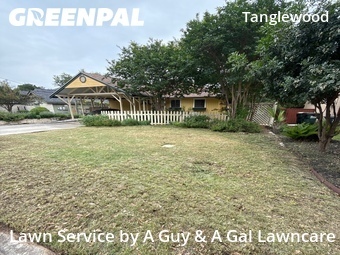 Lawn mowing work completed in San Marcos, CA
