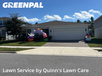 Backyard Landscaping In Oakland,34787,Landscaping by Quinn's Lawn Care, work completed in Nov , 2025