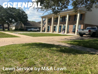 Lawn Mowin League City,77573,Lawn Service by M&A Lawn, work completed in Dec , 2025