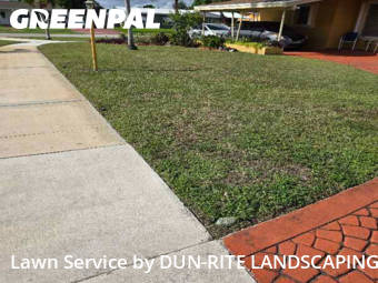 Modern Landscaping In Miami,33169,Landscaping Installation by DUN-RITE LANDSCAPING, work completed in Dec , 2025
