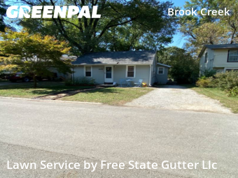 Yard Cutting in Lawrence, 66044, Lawn Services by Free State Gutter Llc, work completed in Nov , 2025
