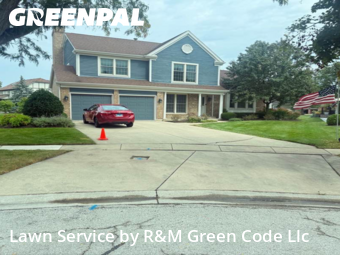 Lawn Mowing in Darien, 60561, Yard Care Services by R&M Green Code Llc, work completed in Nov , 2025