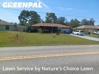 Yard Cutting in Citrus Springs, 34433, Yard Mowing by Nature's Choice Lawn, work completed in Nov , 2025