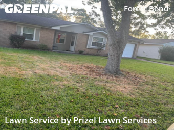 Yard Cuttingin Friendswood,77546,Lawn Service by Prizel Lawn Services, work completed in Mar , 2026